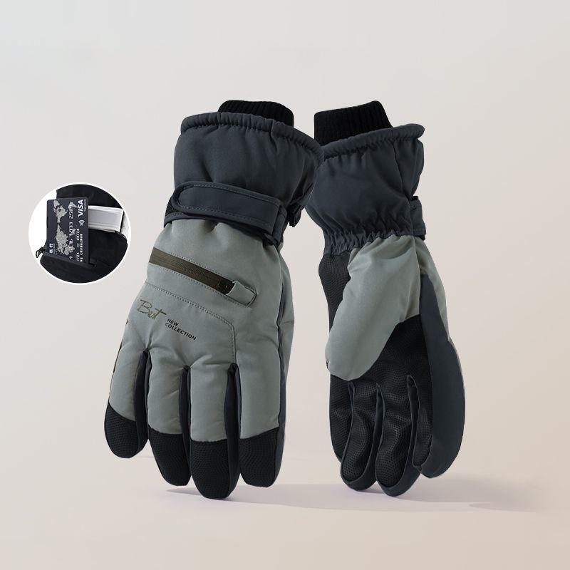 Winter  Gloves Non Slip Touch Ski Glove Snowboard Waterproof Pocket Warm Men's Women's