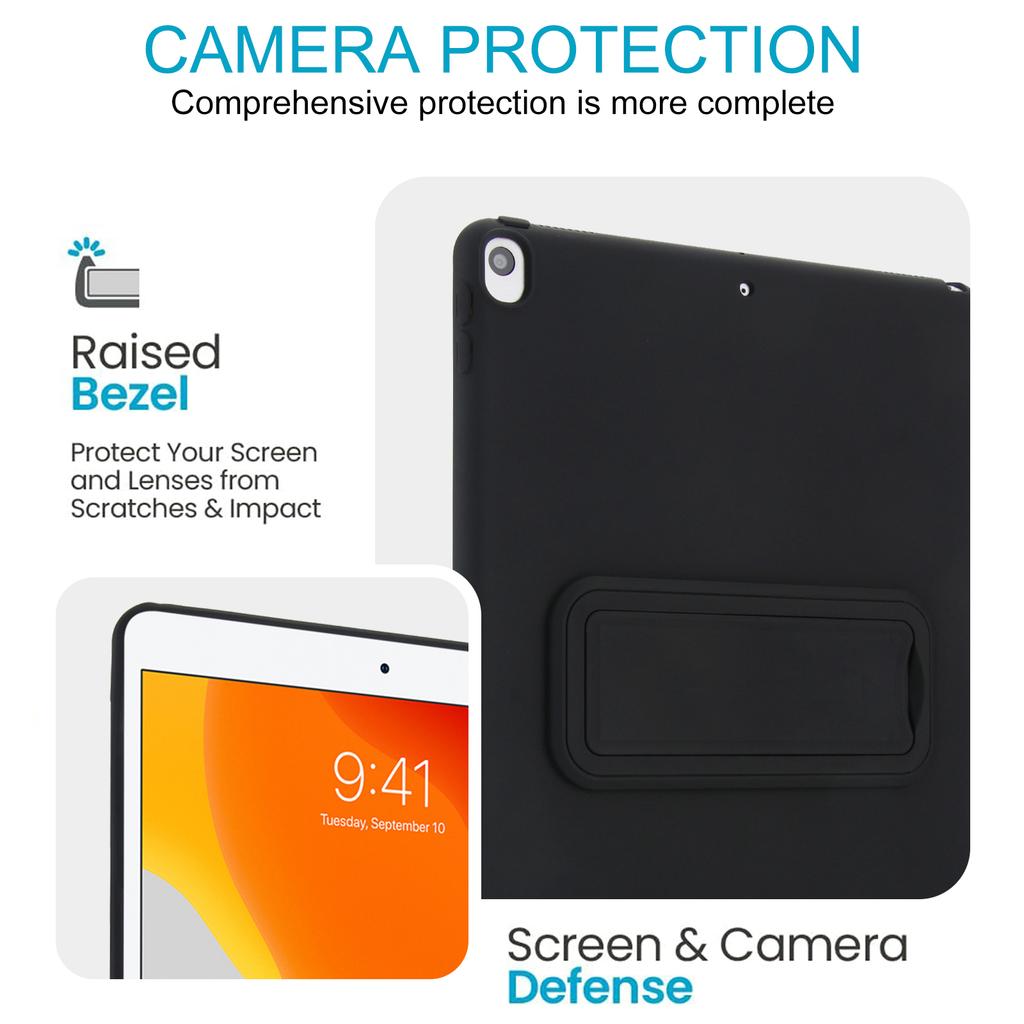 Для iPad Air 10,5 дюйма (2019) Чехол из ТПУ+ПК, приятный на ощупь, с подставкой, чехол для планшета