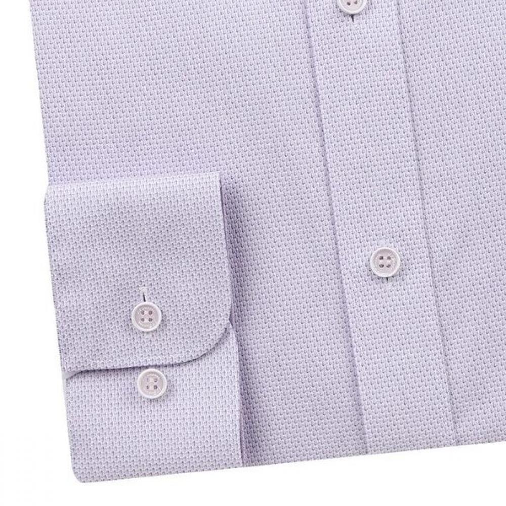 S.t. Dupont 25ss Pastel Dobby Fabric Hidden Snap Long Sleeve Shirt Se5sm112bu