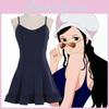 One Piece Nico Robin Cosplay Costume With Polyester For Halloween And Anime Fan Role Play Scenes
