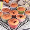 12/24 шт. Силиконовая форма для торта круглой формы, формочки для маффинов, кексов, для выпечки, для пудинга, желе, чашки для десерта, кондитерские изделия, кухонная утварь для дома, без БФА