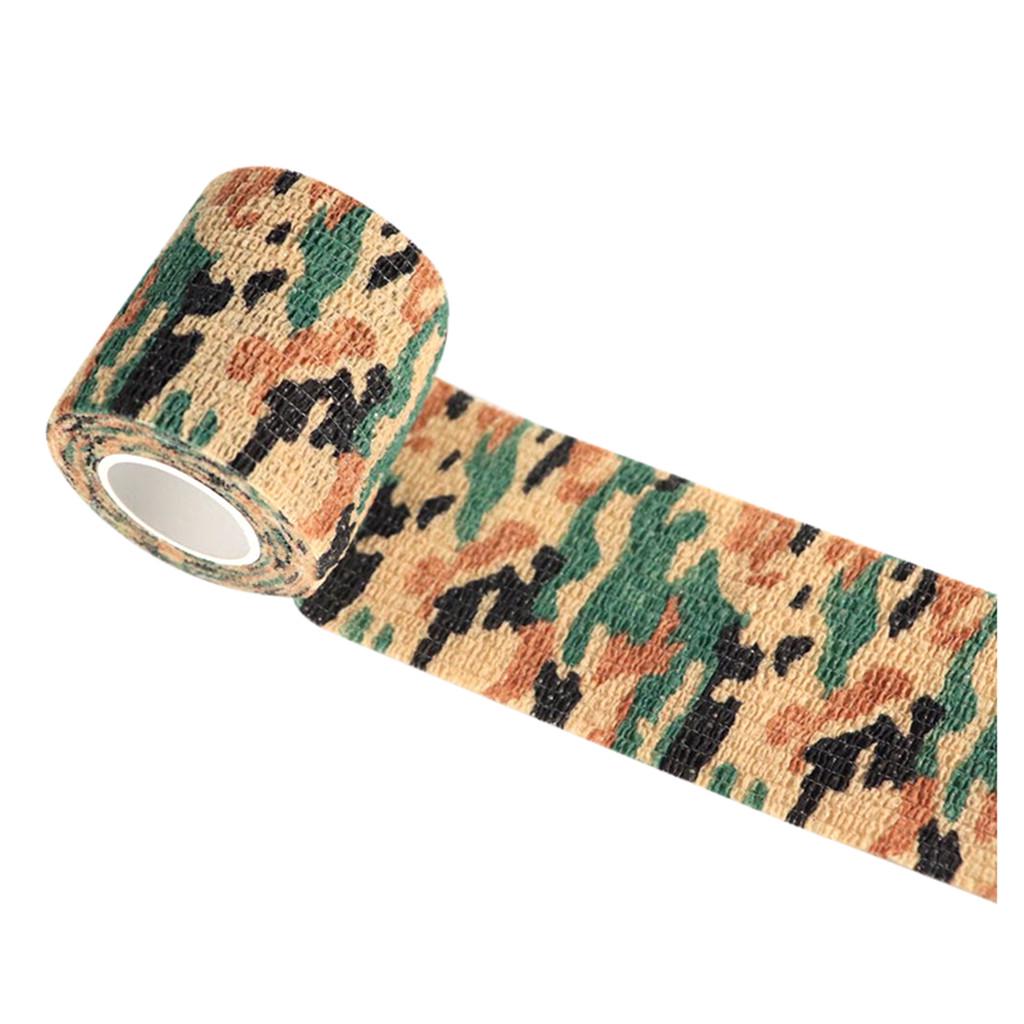 (Курица Кунг Пао)Камуфляжная лента для охоты на открытом воздухе, водонепроницаемая камуфляжная лента для кемпинга, стелс-канала