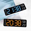 Electronic Clock, Simple Multi-function Clock, Rectangular Large Font Alarm Clock, Hanging or Standing Clock
