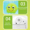 Frog Automatic Sprinkler Bath Toy with Light USB Rechargeable Spraying Water Toy for Kids