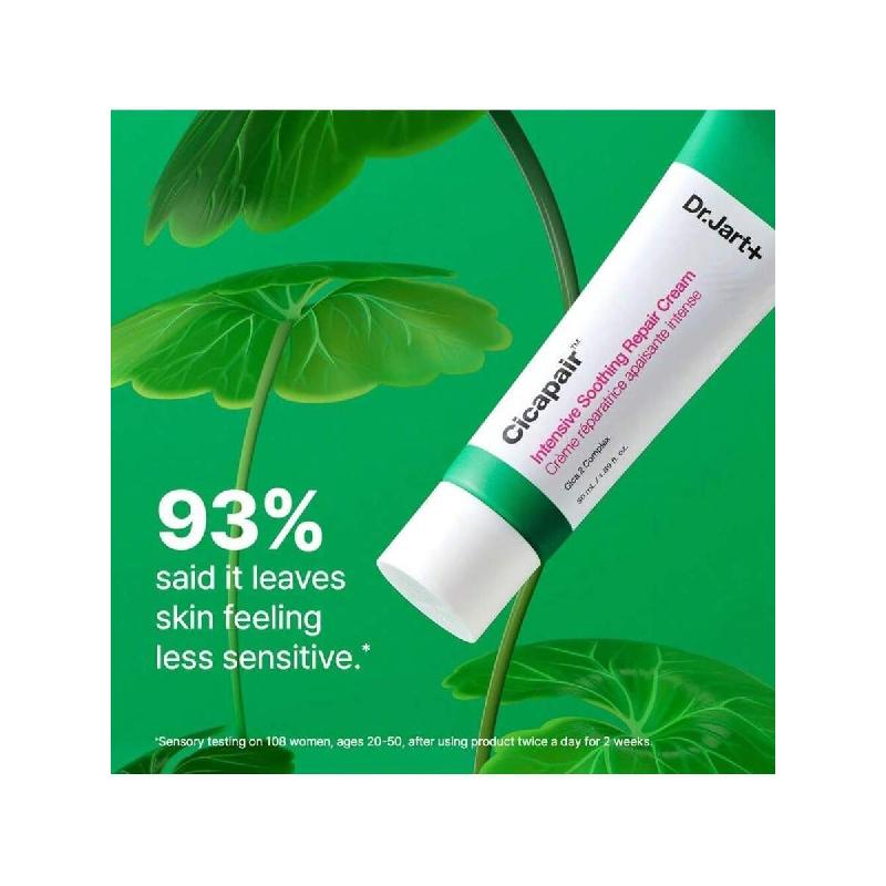 Dr.Jart+ Увлажняющий крем для лица для чувствительной кожи 15 мл от покраснений и для восстановления барьера с центеллой азиатской | Корейский уход за кожей