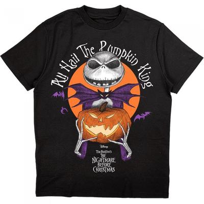 Nightmare Before Christmas Футболка унисекс для взрослых «Да здравствует тыквенный король»