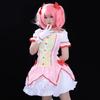 [Milky Time] Puella Magi Madoka Magica Канамэ Мадока Косплей парик (Парик + Костюм) на Хэллоуин