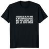 Don't Laugh At My Own Jokes T Shirt Funny French Texts Humor Gift Short Sleeve 100% Cotton Unisex Soft Oversized Casual T-shirt