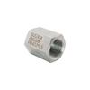 Редукционный переходник из нержавеющей стали 304: Резьба M22x1.5 (наружная) на G3/8 BSP PF (наружную).