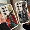 Чехол для телефона Samsung Galaxy S26 S25 Ultra S24 FE Череп Жнеца Скелет Пистолет Чехол S23 Plus S22 + S21 S20 5G Мягкий Силикон Funda