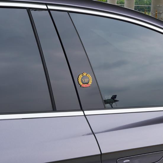 Автомобильная наклейка сильная клейкость, водостойкий декоративный 3D VIP задний передний бампер, металлический значок, автомобильные аксессуары
