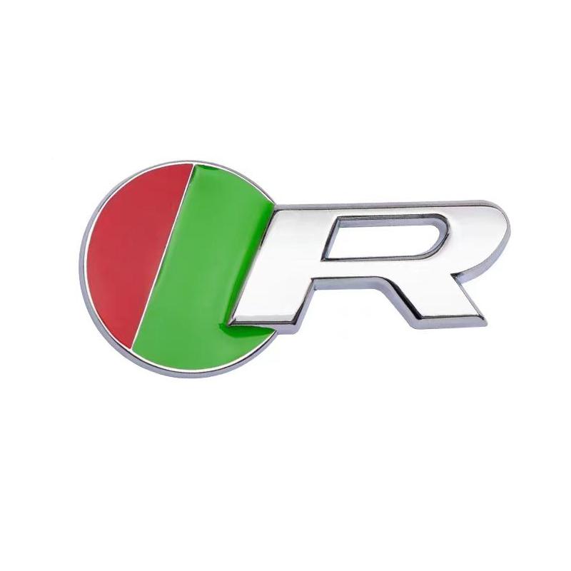 3D металлический логотип SR наклейка на автомобиль боковое крыло задний багажник эмблема значок наклейки для X-TYPE F-TYPE XE XF XJ XJR XFR аксессуары