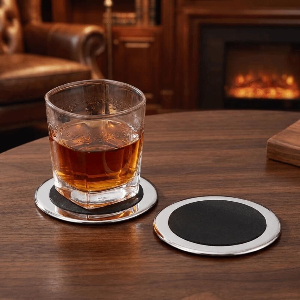 6PCS/SET Waterproof Non-Slip Coaster Minimalist Insulation Cup Mat Table Decor