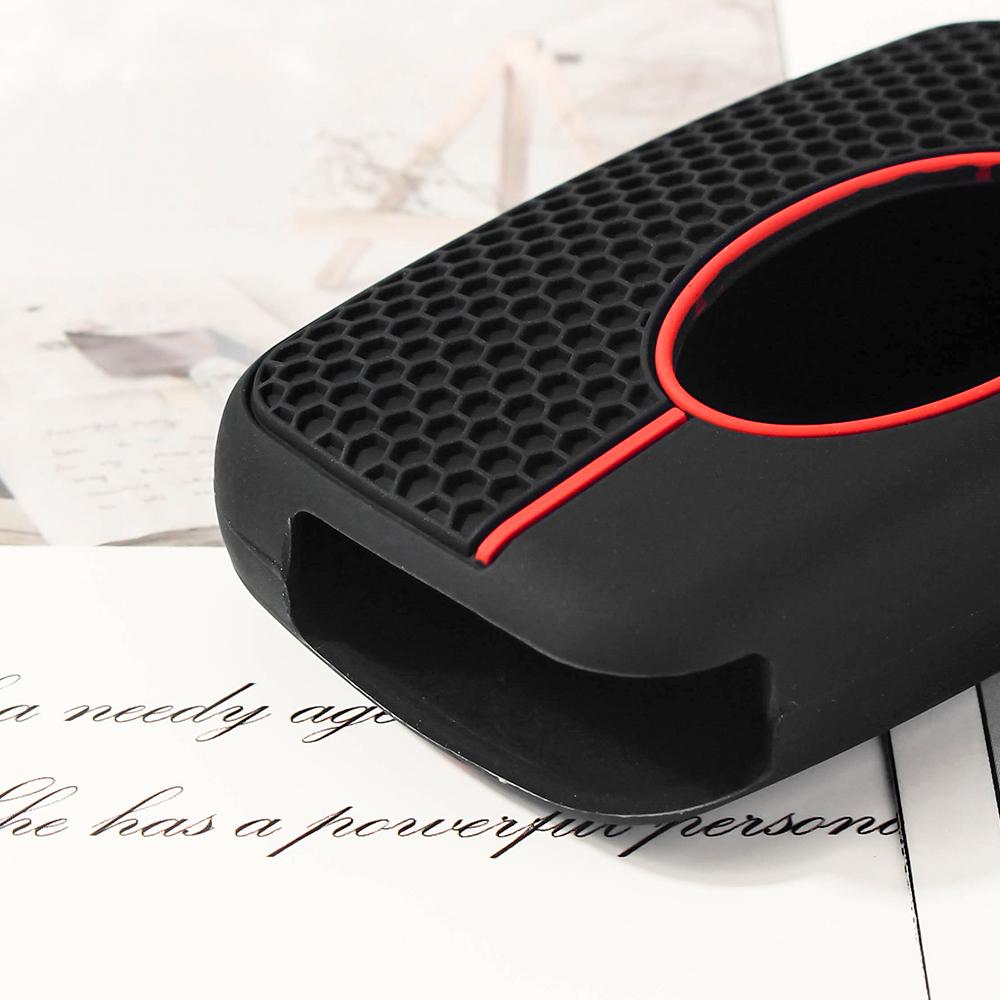 Silicone Car Key Case For Land Rover Range Sport Velar Evoque 2018 2017 2016 Freelander 2 Discovery For Jaguar XF XJ XJL XE