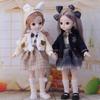 Changing Clothes 1/6 Dolls Clothes Dress Up Makeup BJD Doll Outfit 30cm Doll Uniform  Humanoid Doll