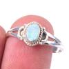 Кольцо из натурального австралийского опала из стерлингового серебра 925 пробы S.9 I5l35