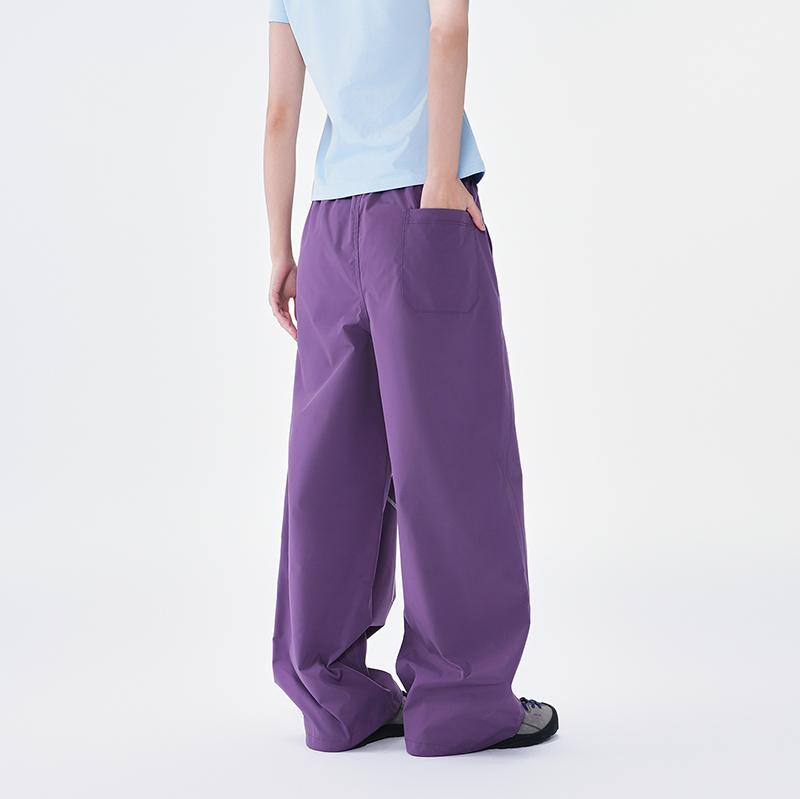 Women's Pants, American Straight Leg Work Pants, Loose Paratrooper Pants, Hong Kong Style Functional Casual Pants