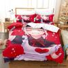 Комплект постельного белья Helltaker Single Twin Full Queen King Size Bed Set Aldult Kid Bedroom Duvetcover Sets Anime Parure de lit Bed