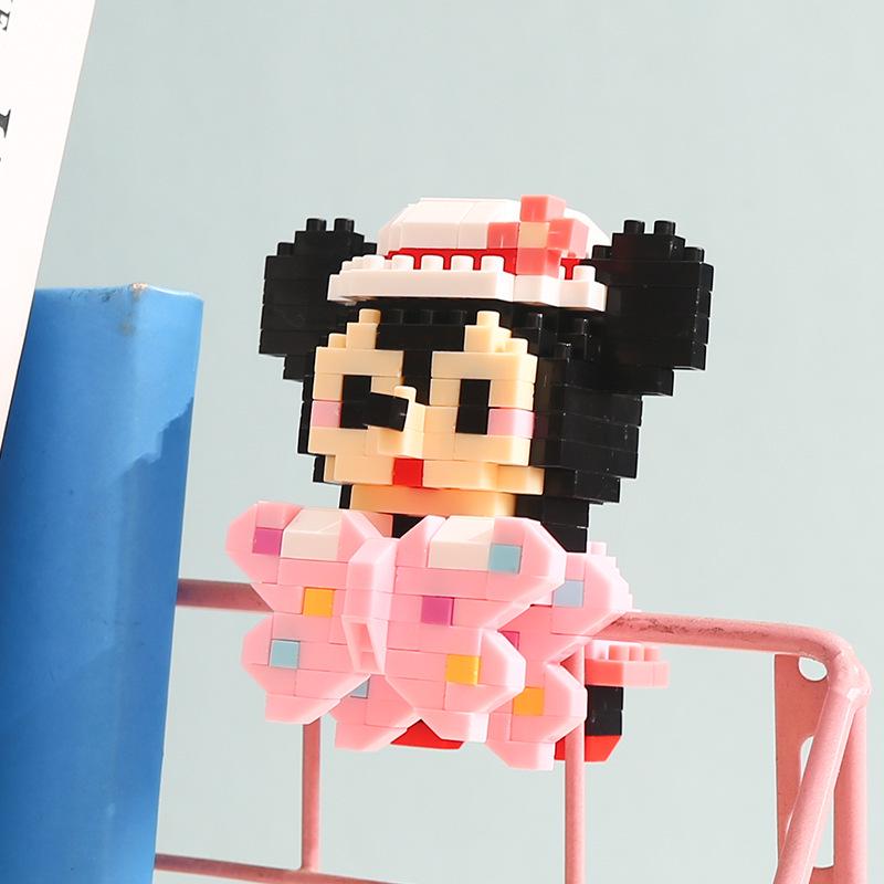 LEGO-Compatible Mini Building Blocks: Cartoon Figurines & Educational Toys