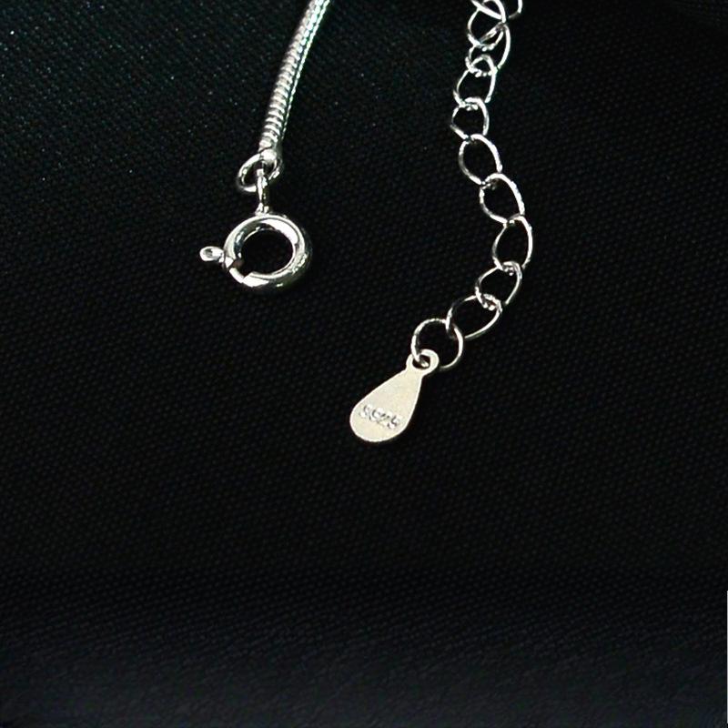 Цепочка из змеиной кости со звездой и луной, ожерелье с глянцевой луной, ключичная цепочка с темперой, украшение для женщин