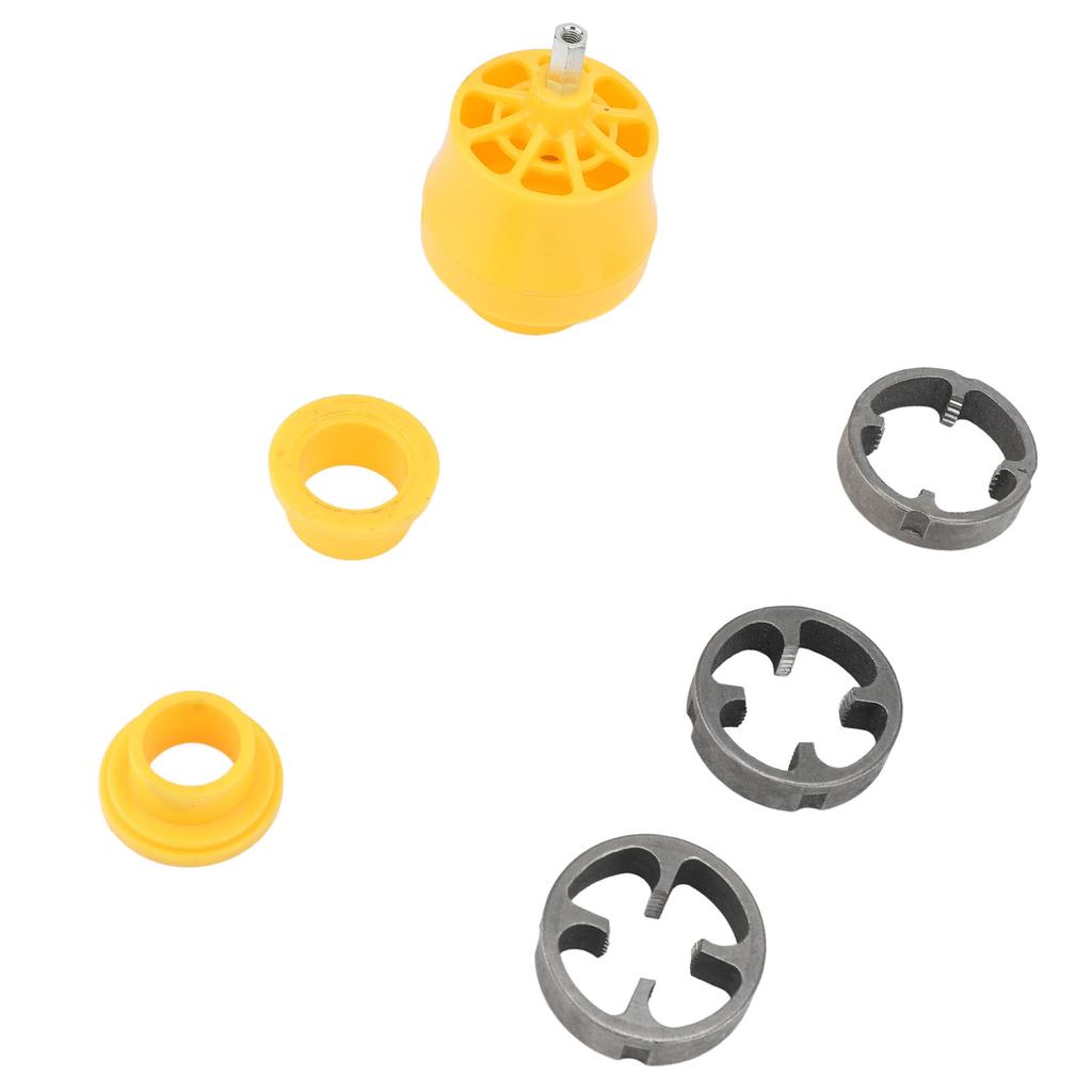 Инструмент для нарезки резьбы ПВХ для электродрели 1 2 дюйма 3 4 дюйма 1 дюйм Труборез Набор сантехнического инструмента для профессиональной резки