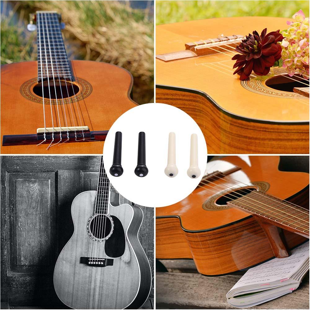 Strings Fixed Cone Guitar Strings Nail Guitar Pegs Guitar Bridge Pins Pegs Extractor Guitar Set