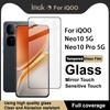 Для iQOO Neo 10 Pro 5G Glass IMAK Full Coverage Tempered Glass Film Pro+ Series