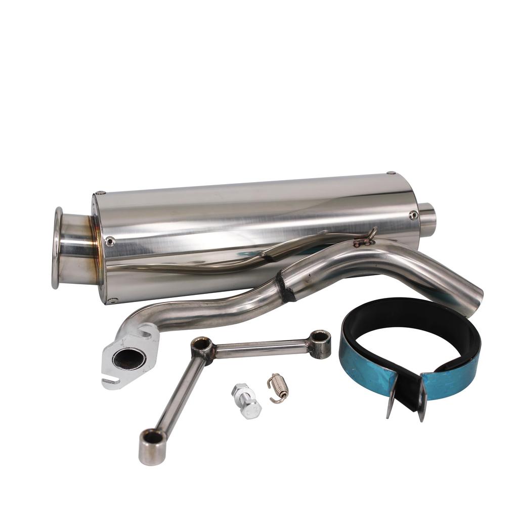 Leihuo Stainless Steel Muffler for Live Dio ZX 50 SR AF34 AF35