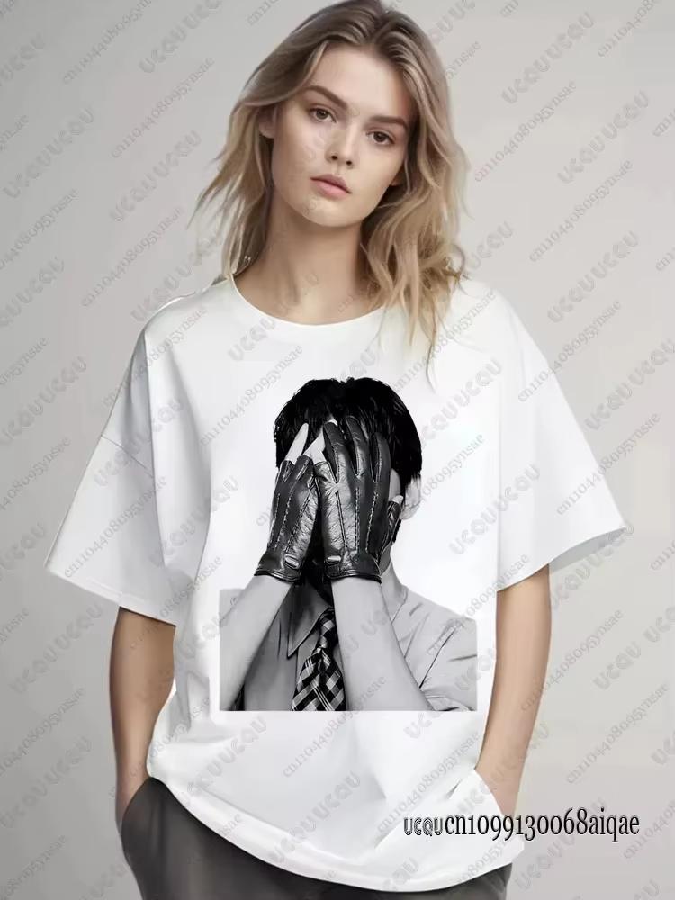 2026 Kpop Boy Band Final Look Photo Graphics Unisex Cotton Shirt BTS Summer New High Quality Women's Oversized Streetwear Tshirt