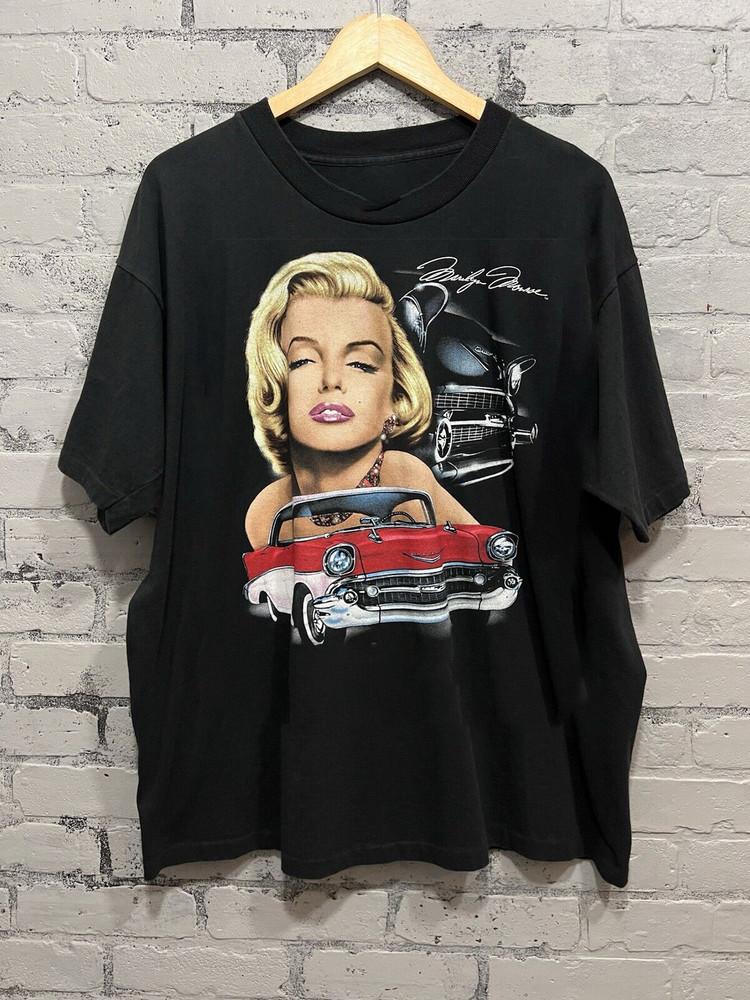 Marilyn Monroe Tour Graphic Tee For Men Women Cotton Shirt MI318 Unisex T-Shirt