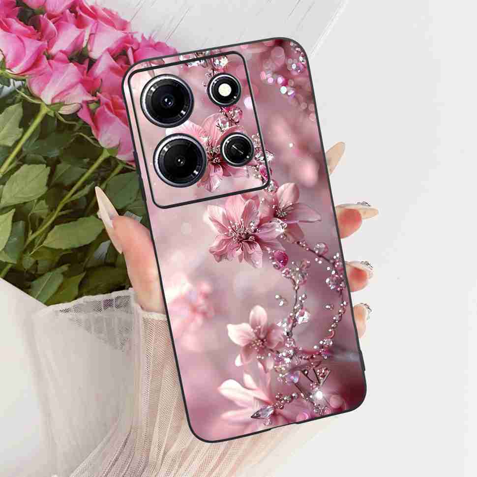 Чехол для телефона Infinix Note 30i X6716 Стильный окрашенный чехол для Infinix Note30i Note 30i Мягкий силиконовый ударопрочный чехол Fundas