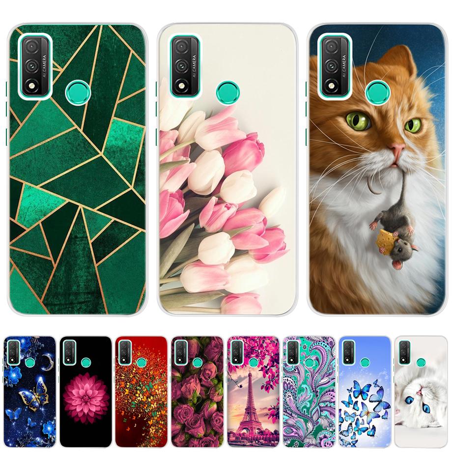 Phone Case For Huawei P smart 2020 Case TPU Silicon Soft Painted Coque Huawei Psmart 2020 POT-LX1A 6.21" Cover Bumper Cases capa