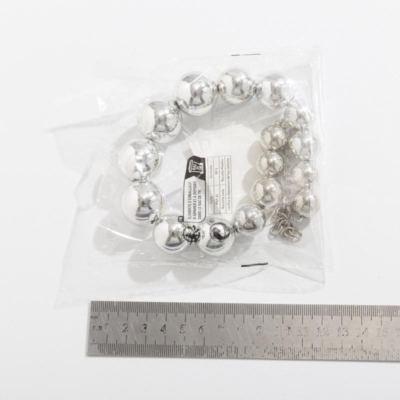 Преувеличенное готическое ожерелье-цепь с крупными бусинами CCB для женщин, панк-короткий чокер, гранж-украшение, стимпанк-цепочка-воротник