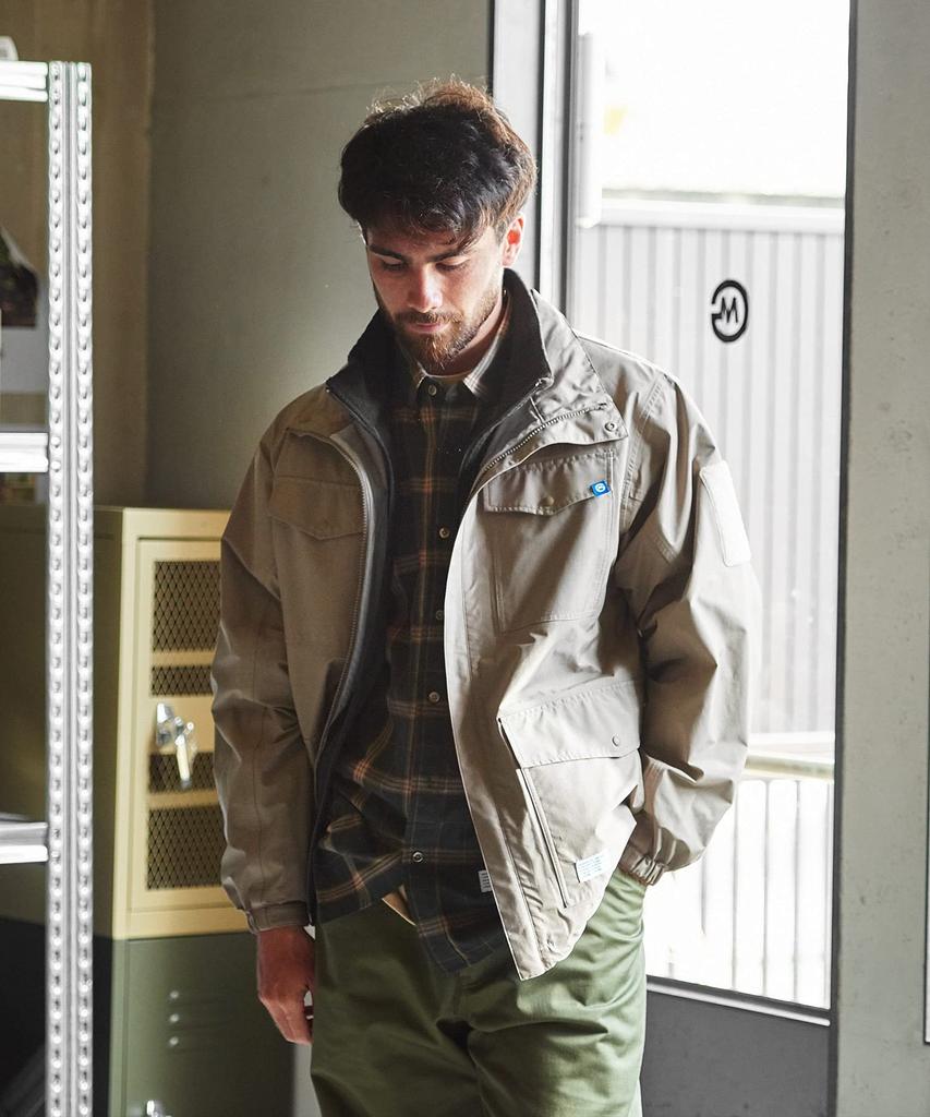 GORDON MILLER Пальто 3 слоя тактический блузон дышащий водонепроницаемый материал eVent размер L оливково-серый 1626901 мужской