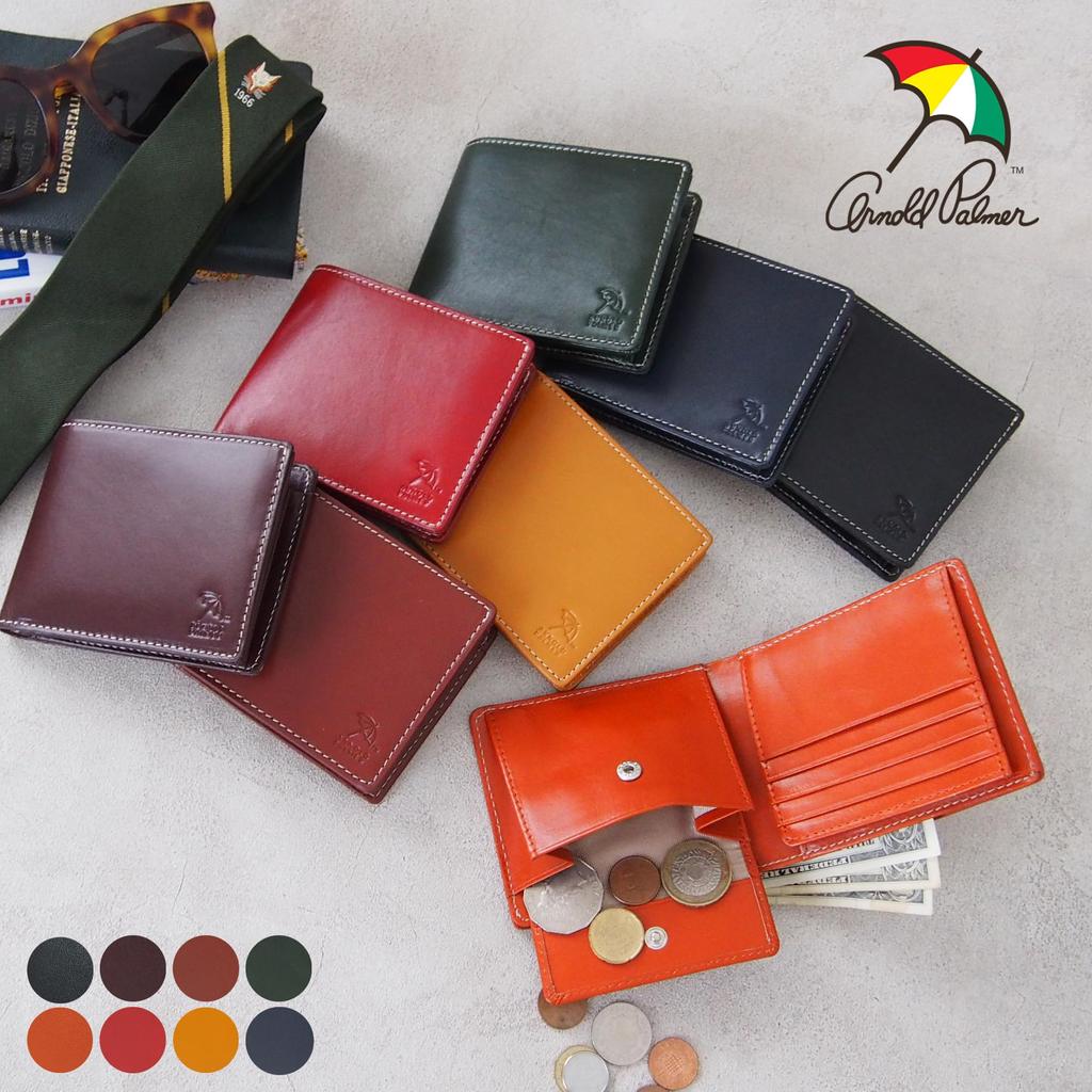 Colorful Series Bifold Wallet Genuine Leather 4AP3636 [Arnold Palmer] (Navy)