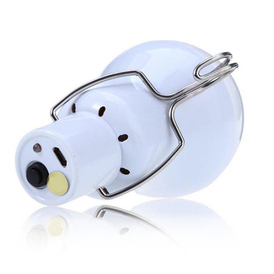 1Pc 15W 130LM LED Bulb Portable Charged Light Solar Panel Energy Lamp