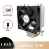 2 heatpipes X99 CPU Air Cooler PC Processor Ventilador For Intel LGA 1366 1150 1151 1155 1200 1700 2011 X79 AM3 AM4 AM5 Radiator
