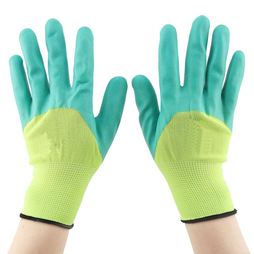 1 пара нескользящих водонепроницаемых перчаток для садовых работ и погрузочно-разгрузочных работ