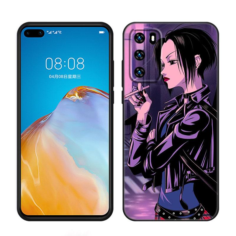 NaNa Osaki аниме черный силиконовый чехол для телефона Huawei P10 P20 P30 P40 Lite P50 P60 Art P50E P Smart Z 2018 2020 2021 Pro 2019