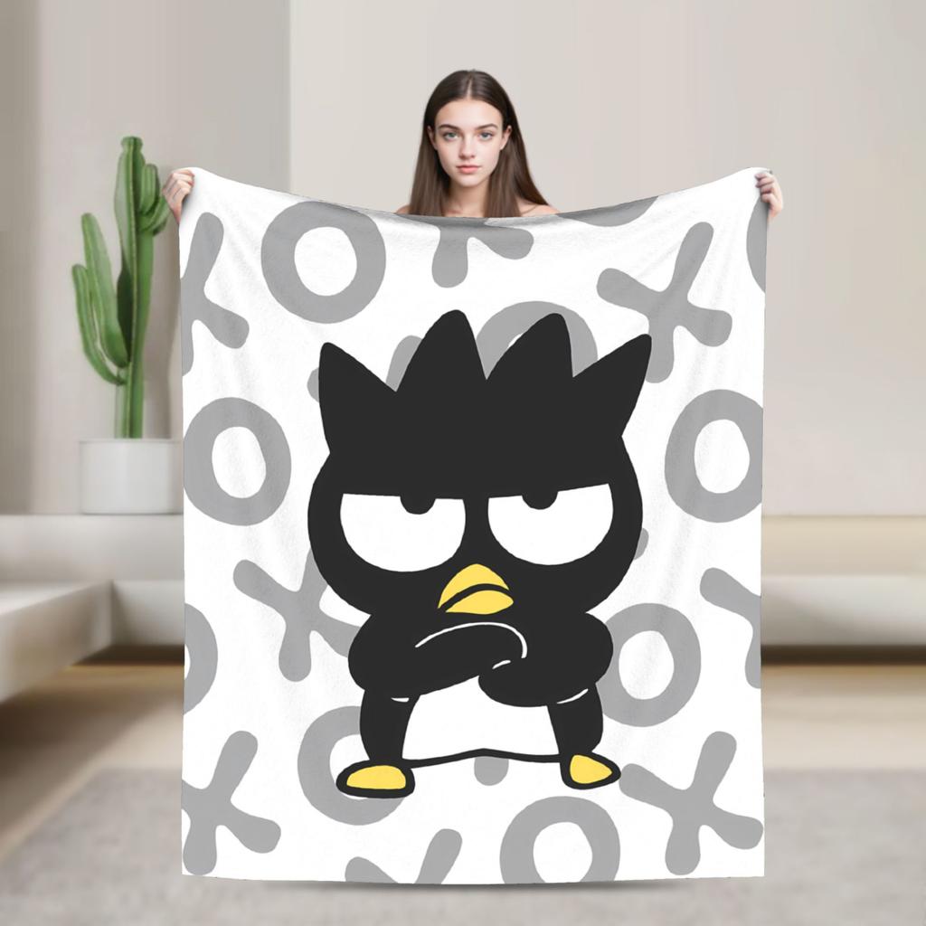 Bad Badtz Maru Blanket Quality Super Soft Bedding Throws Spring Child Couch Bed Comfortable Bedspread
