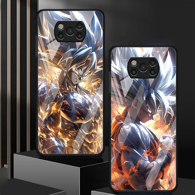 Чехол для телефона D-ragonS B-allS Goku для Xiaomi Poco X6 F4 F3 X3 Pro X5 C40 X4 F5 M5 M3 M4 X7 Pro