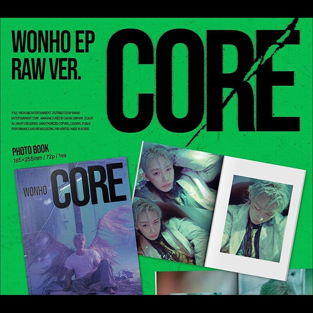 WONHO [ОСНОВА] Сырая версия. EP-альбом + бесплатный подарок