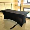 Fashion Luxury Cocktail Hotel High Stretch Wedding Hotel Birthday Table Cover Elastic Table Long Table Cloth Set Tablecloth Decoration
