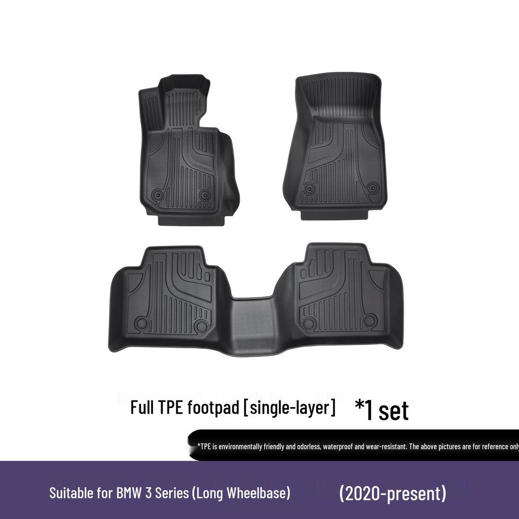 Экологичные индивидуальные ТПЭ коврики для пола для BMW 5 серии Li