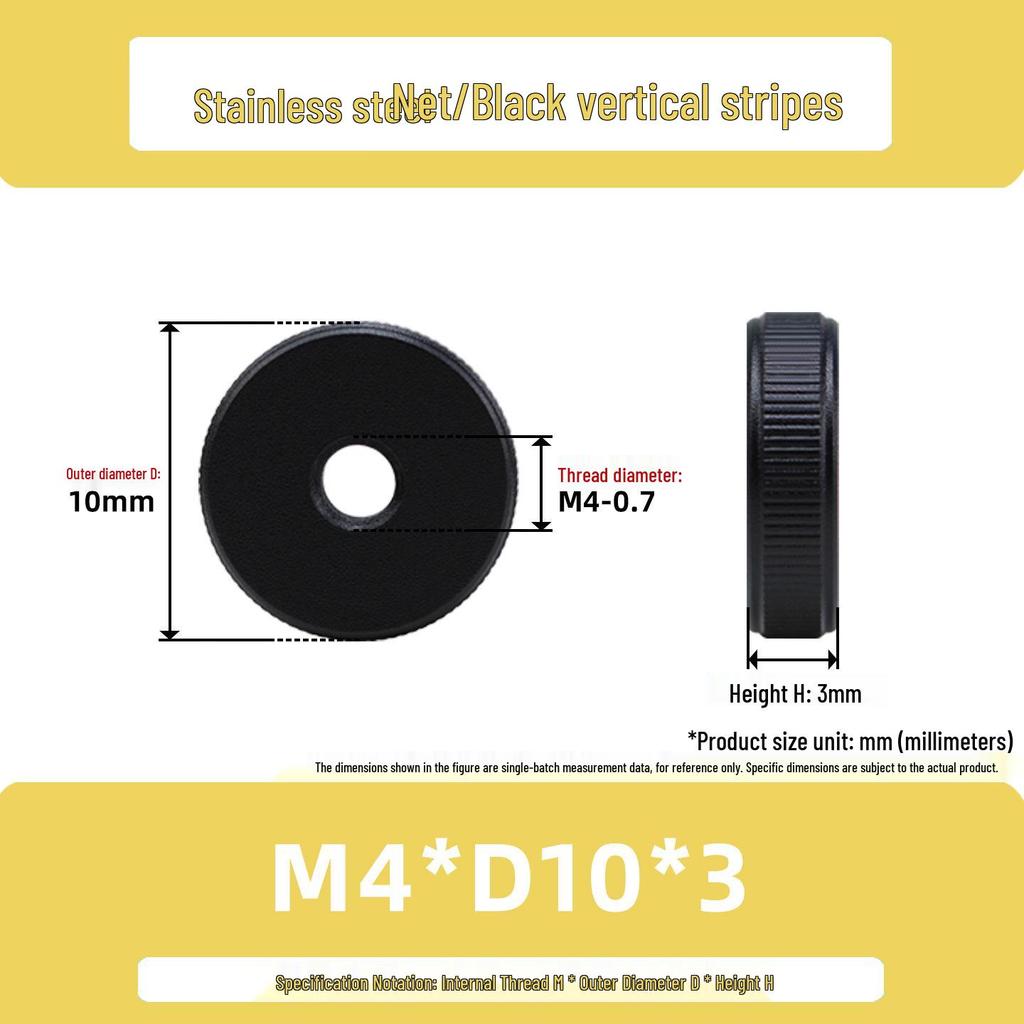 Высокопрочная накатанная гайка M3/M6/M10 из нержавеющей стали