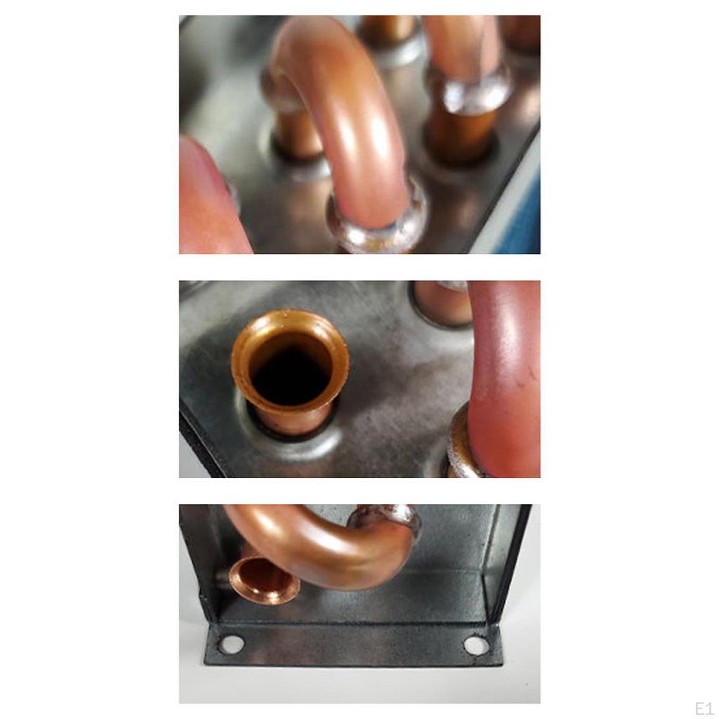 Конденсатор для холодильника Компактный алюминиевый оребренный Маленький радиатор с воздушным охлаждением Водяное охлаждение