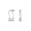 Cerofar NOTHORN EARRING SILVER