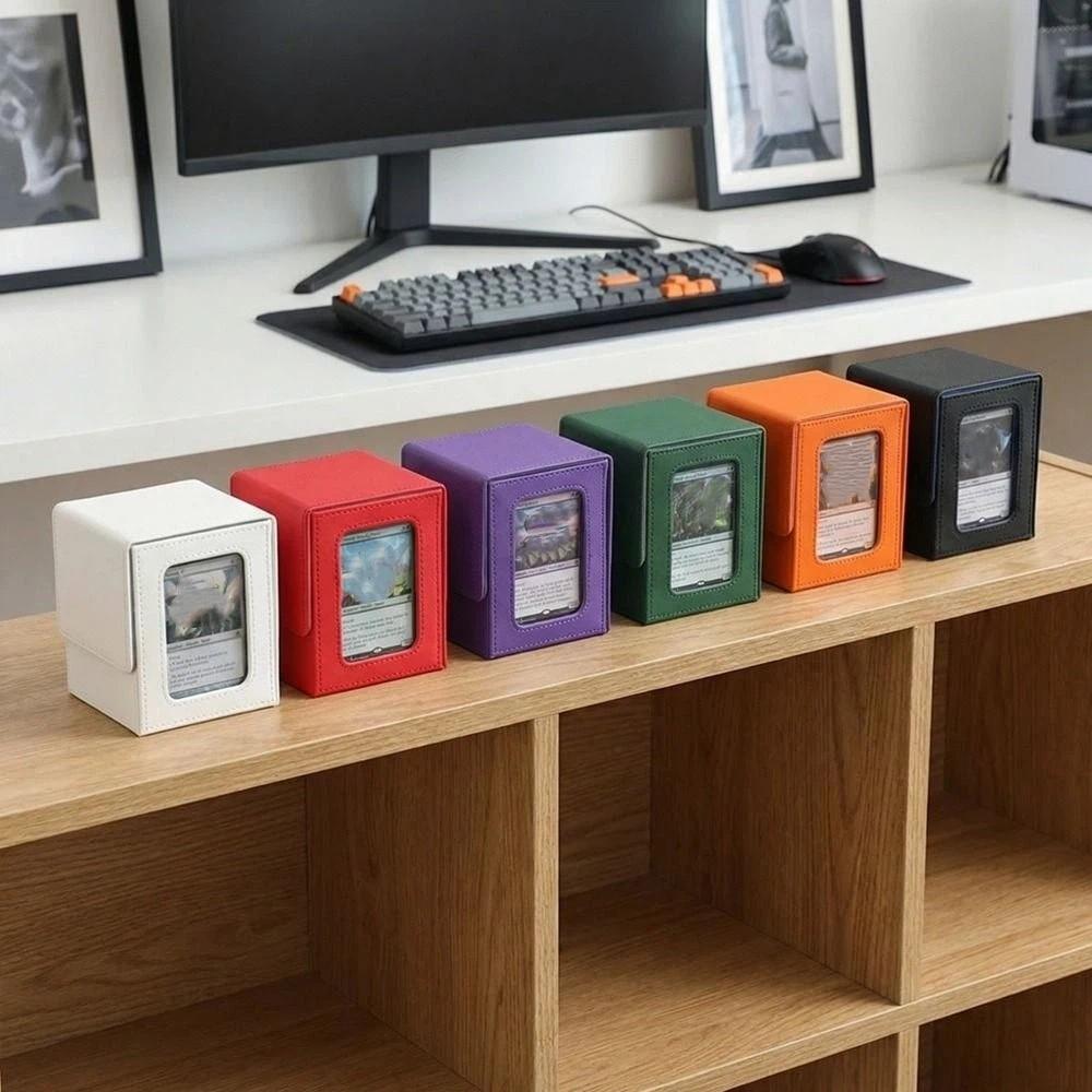 Moisture-proof Card Deck Box Magnetic Closure Game Card Organizer Game Organizer