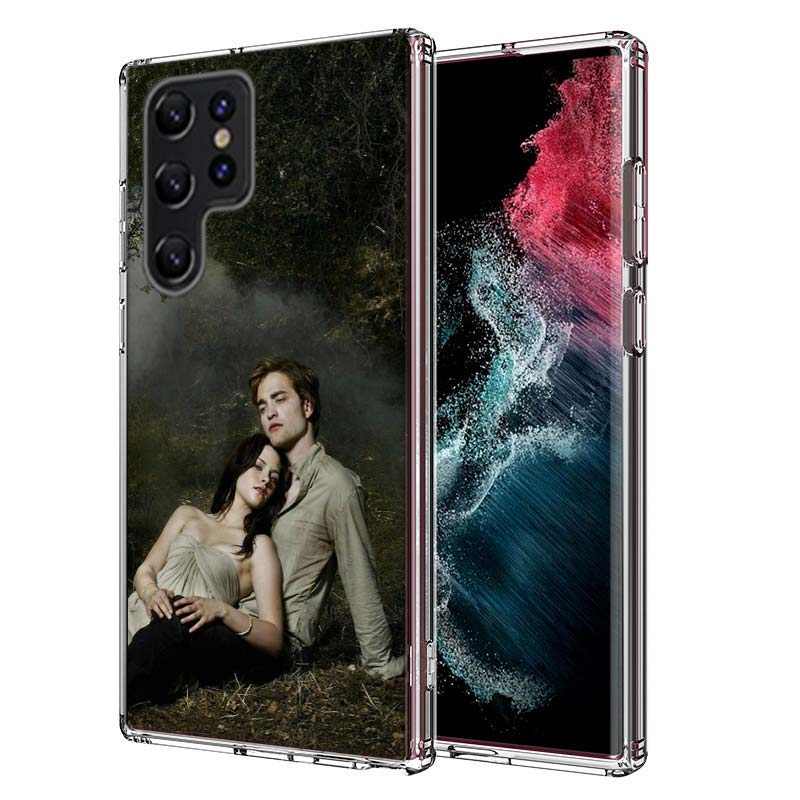 Команда Эдвард Джейкоб Сумерки Капа Чехол для телефона Samsung S26 Ultra S25 Edge Galaxy S23 S21 S20 S24 FE S22 S10 Plus Прозрачный ТПУ