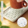 Multifunctional Dish Drainer Detachable Plate Drying Rack with Drain Board Ergonomic Design Prevents Water Organizer
